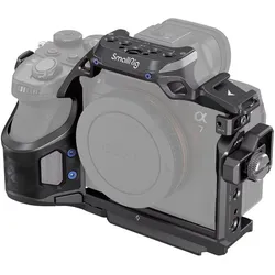 SmallRig Rhinoceros Cage Kit for Sony Alpha 7R V / Alpha 7 IV / Alpha 7S III (Cage), Video Zubehör, Schwarz