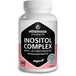 INOSITOL KOMPLEX Chromium+Vitamin B6+Folsäure Kps. 240 St