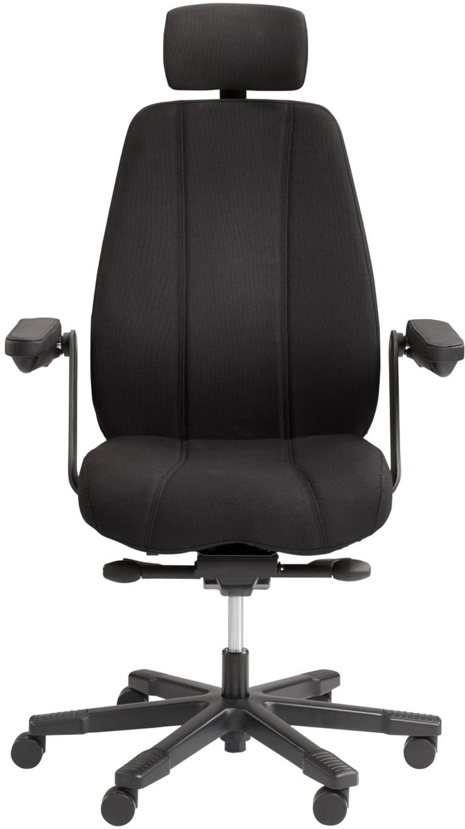 ABC Kantoormeubelen Fortis Pro 24/7 Ergonomische Bureaustoel met armleuningen