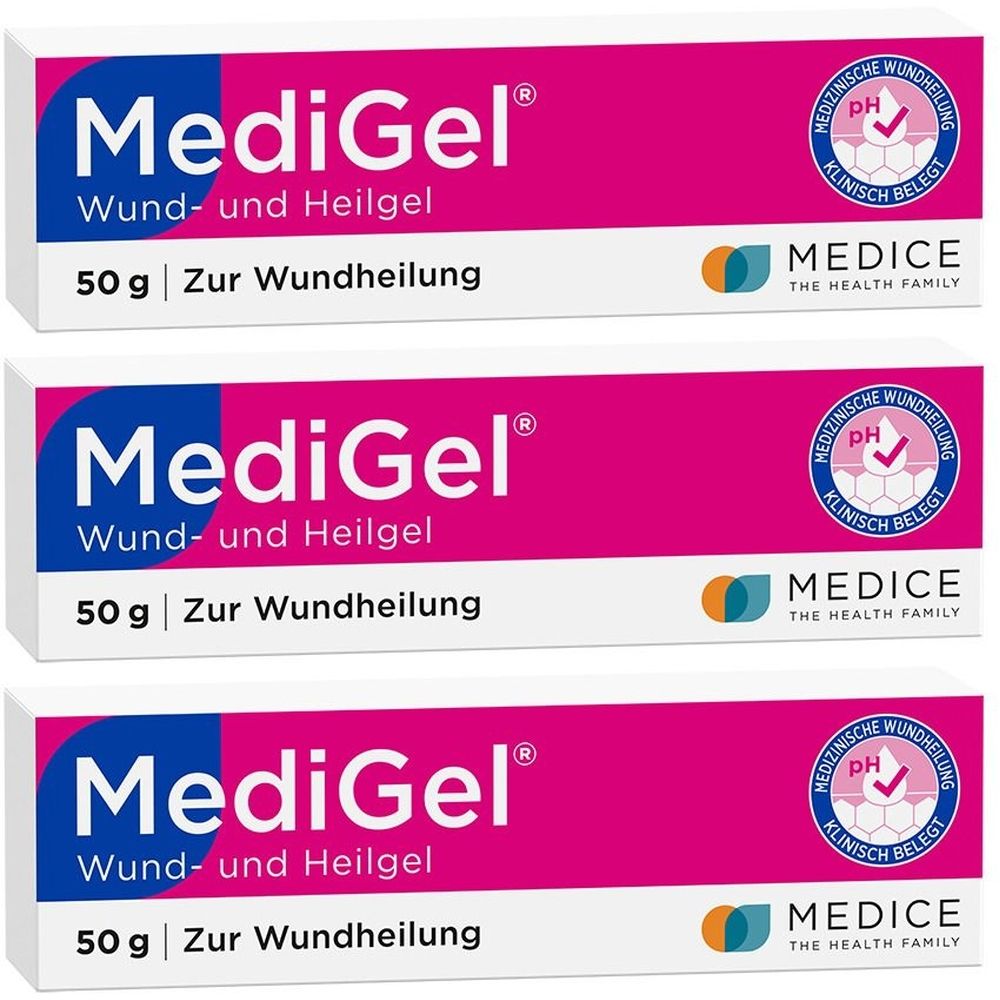 Medigel Wund- UND Heilgel x3 3x50 g Gel