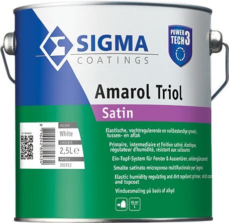 Smalto Alchidico Sigma Amarol Triol Satin
