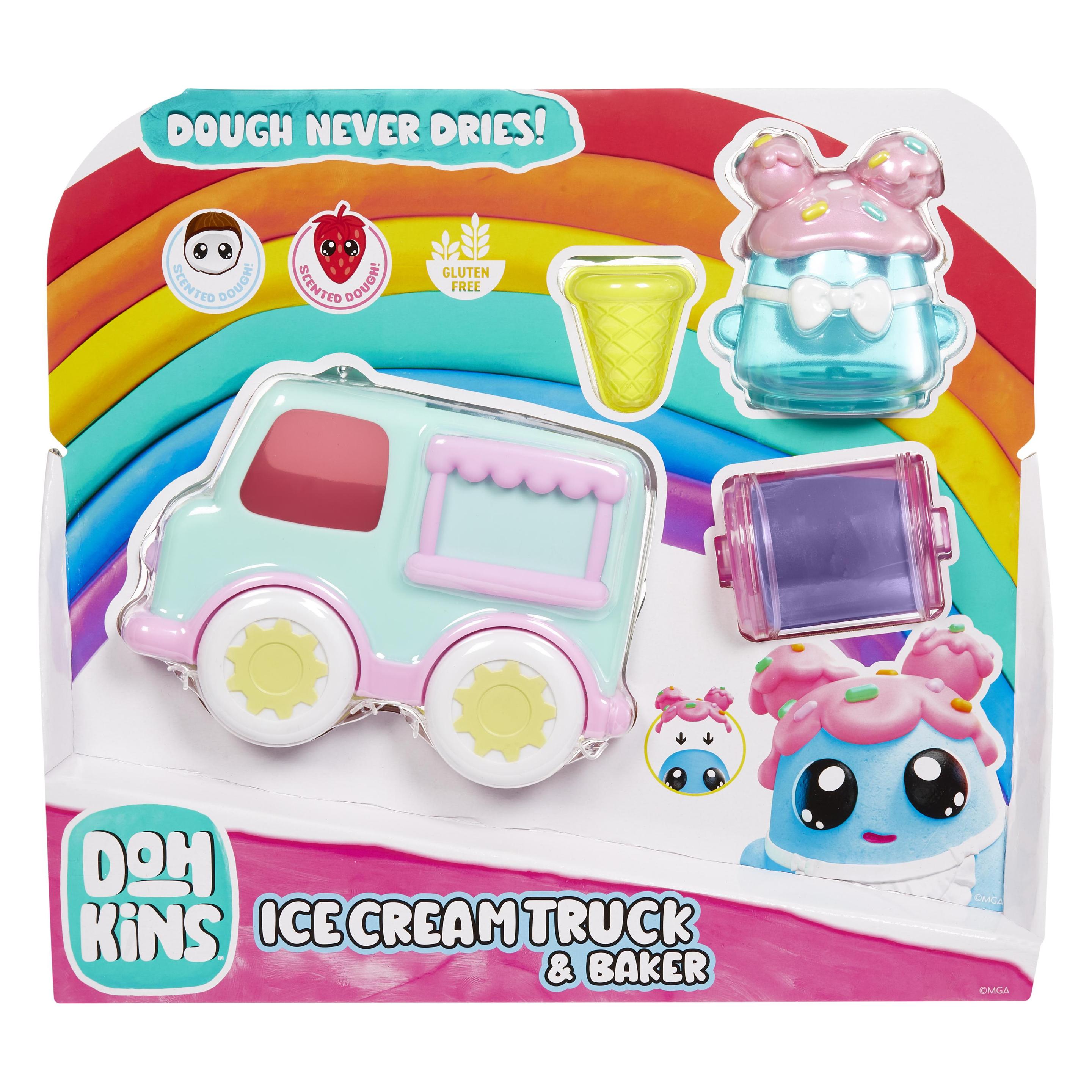 MGA DohKins Ice Cream Truck & Baker (123071-EUC)
