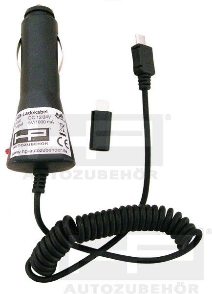 HP Autozubehör Ladekabel, Zigarettenanzünder Usb Ladekabel 12/24v 20509