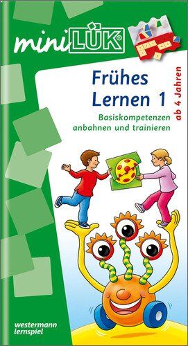 Michael Junga - miniLÜK: Kindergarten / Vorschule / Frühes Lernen 1: Basiskompetenzen anbahnen und trainieren - Preis vom 11.10.2026 03:10:56 h