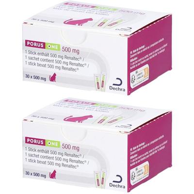 Porus ONE 500Mg Katzen x2 2x30x500 mg Granulat