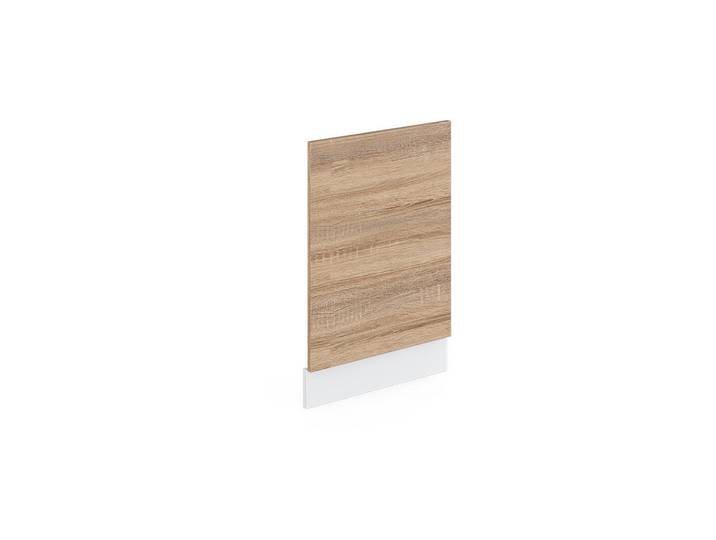 Vicco Frontblende R-Line Sonoma 45 cm ohne Arbeitsplatte, Sonoma Eiche, Weiß, Holzwerkstoff, Rechteckig, 45x67.4x1.6 cm, Küchen, Küchenmöbel, Küchenschränke, Küchenunterschrank