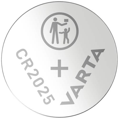 Varta Knopfzelle CR2025 3 V 5 St. 157 mAh Lithium LITHIUM Coin CR2025 Bli 5