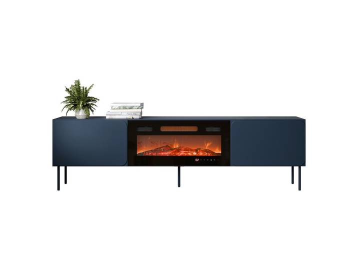 TV-LOWBOARD Rafael 200 EF mit Kamin