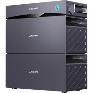 Sunshare Stromspeicher Glory 3050 Semi-Solid, LiFePO4, 3,05kWh, All-In-One Speicher für Balkonkraftwerk