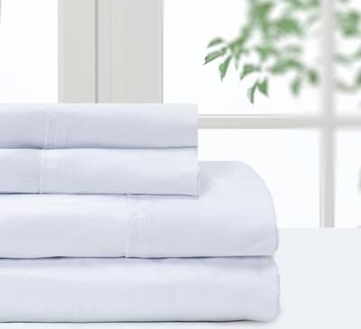 Pointehaven Microfiber Printed and Solid Luxury sized Sheet Set