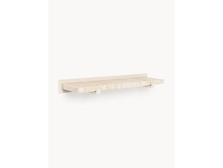 Étagère murale en marbre Ally, larg. 60 cm
