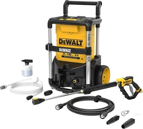 Dewalt Akku-Hochdruckreiniger DCMPW1600N-XJ (schwarz/gelb, Basisversion, 2x 18V, ohne Akku und Ladegerät)
