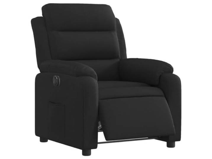 vidaXL Relaxsessel Elektrisch Schwarz Stoff