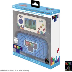 MyArcade Pocket Player Pro + Travel Case Tetris, Retro Gaming, Weiss