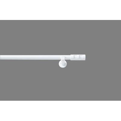Vorhangstange GOOD LIFE "Cartucho" Gr. 3, weiß, L:160cm Ø:20mm, Metall, Gardinenstangen