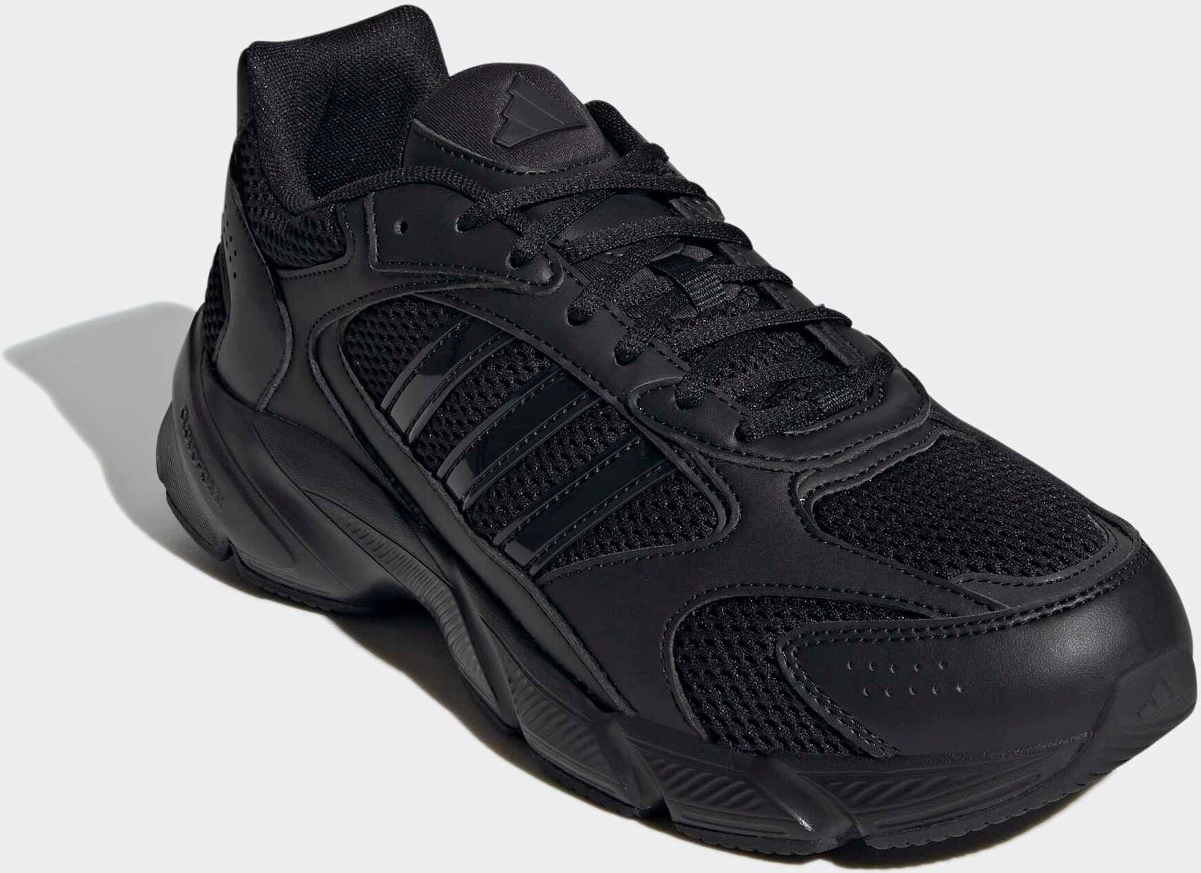 Sneaker ADIDAS SPORTSWEAR "CRAZYCHAOS 2000", Herren, Gr. 42, schwarz (core schwarz, core schwarz, core schwarz), Synthetik, Textil, Schuhe Sneaker, inspiriert vom Design des adistar control core schwarz, core schwarz, core schwarz 42