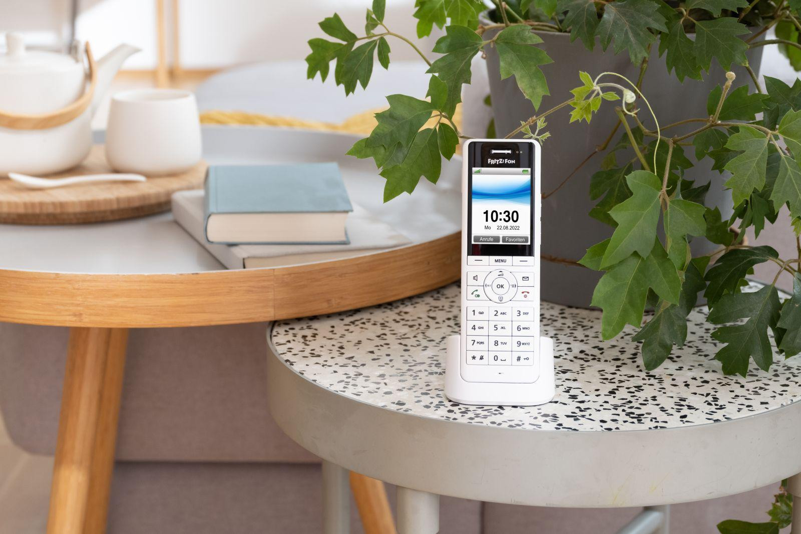 AVM FRITZ!Fon X6 Draadloos telefoonapparaat met antwoordapparaat - Wit