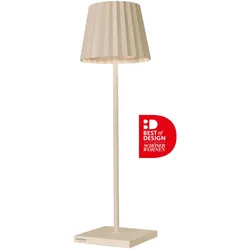 Outdoor Tischleuchte Troll 2.0 38 Sand