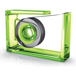 Roll Air Klebebandspender grün