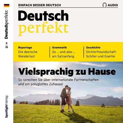 Deutsch lernen Audio - Vielsprachig zu Hause - Spotlight Verlag, Audio, 4057664657275