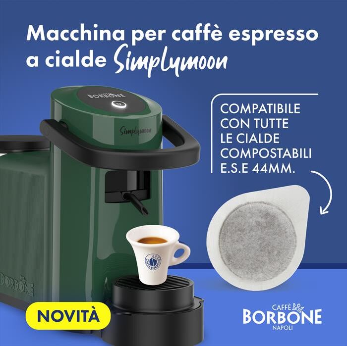 CAFFE BORBONE Macchina Da Caffé Simplymoon-verde