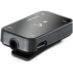 Antec a.m.p gain Bluetooth Receiver Grey, Bluetooth Adapter, Schwarz, Grau