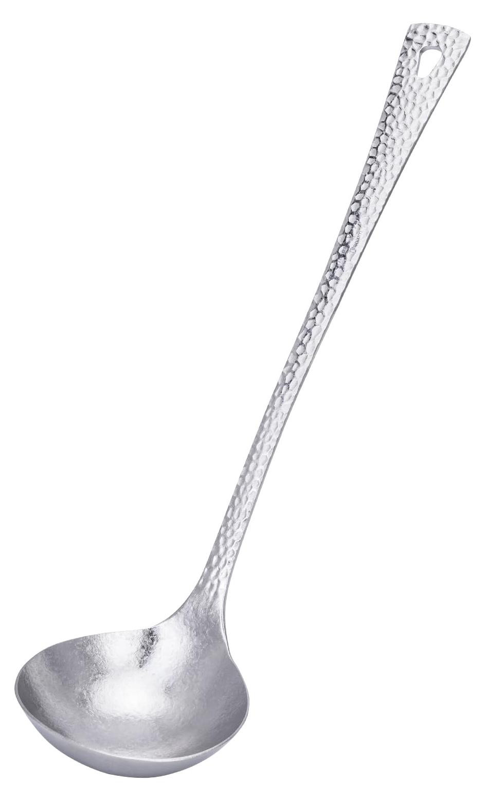 Dripio Titanium soeplepel, zilverkleurig, Lengte: 26,4 cm