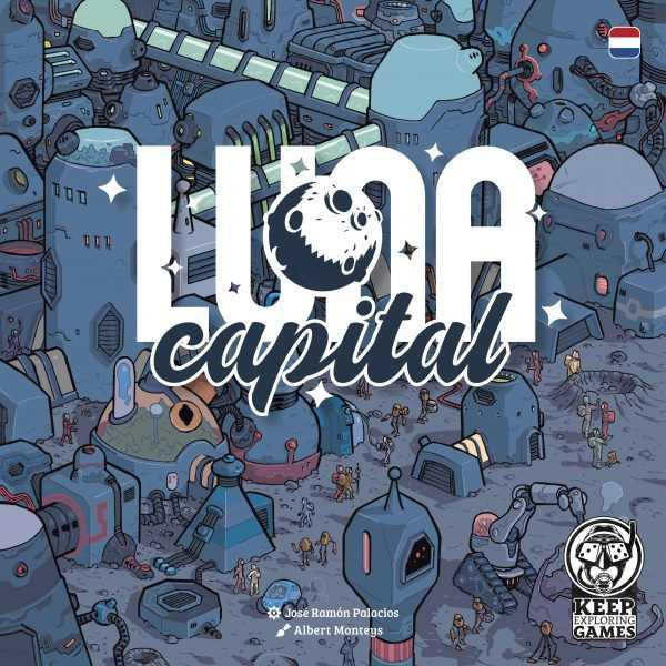 Keep Exploring Games Brettspel Luna Capital - Bouw strategisch je maanbasis