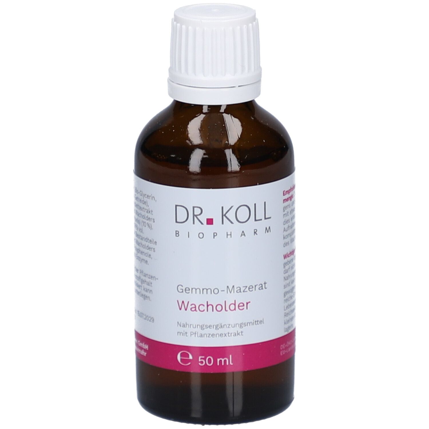 Gemmo-Mazerat Wacholder Dr.Koll Juniperus com.Tro. 50 ml Tropfen