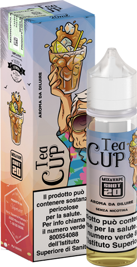 VaporArt Tea Cup Liquido Shot 20ml The Limone