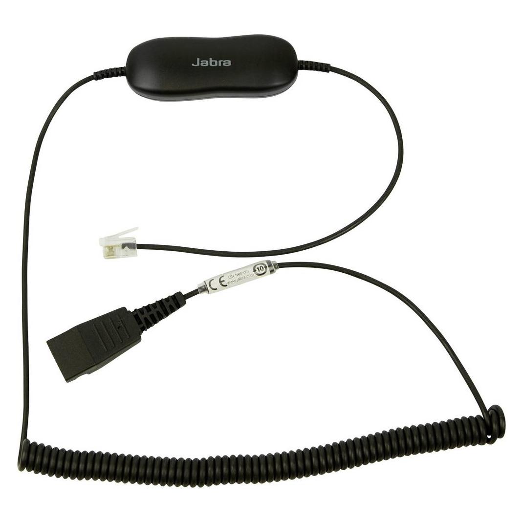 Jabra Kabel QD -> RJ9 GN1216 gewendelt Avaya one-X (88001-04)