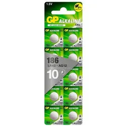 GP Batteries 10x Knopfzellen »LR43«