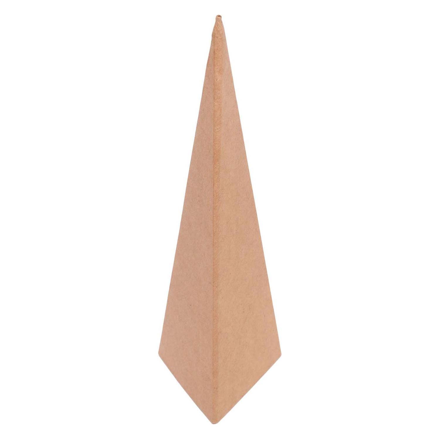 Colorations - 3D-Pyramiden aus Pappmaché zum Basteln, 10 Stk. (60067352)