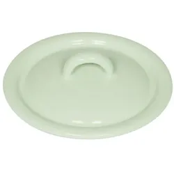 Riess Deckel Ø11cm Pastell nilgrün Emaille