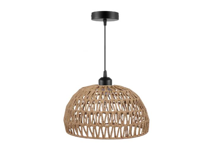 Lampe suspendue en rotin bohème JOYINLED, style campagnard, restaurant, chambre à coucher, E27, style japonais rétro, décoration lumineuse, corde de papier tissée à la main