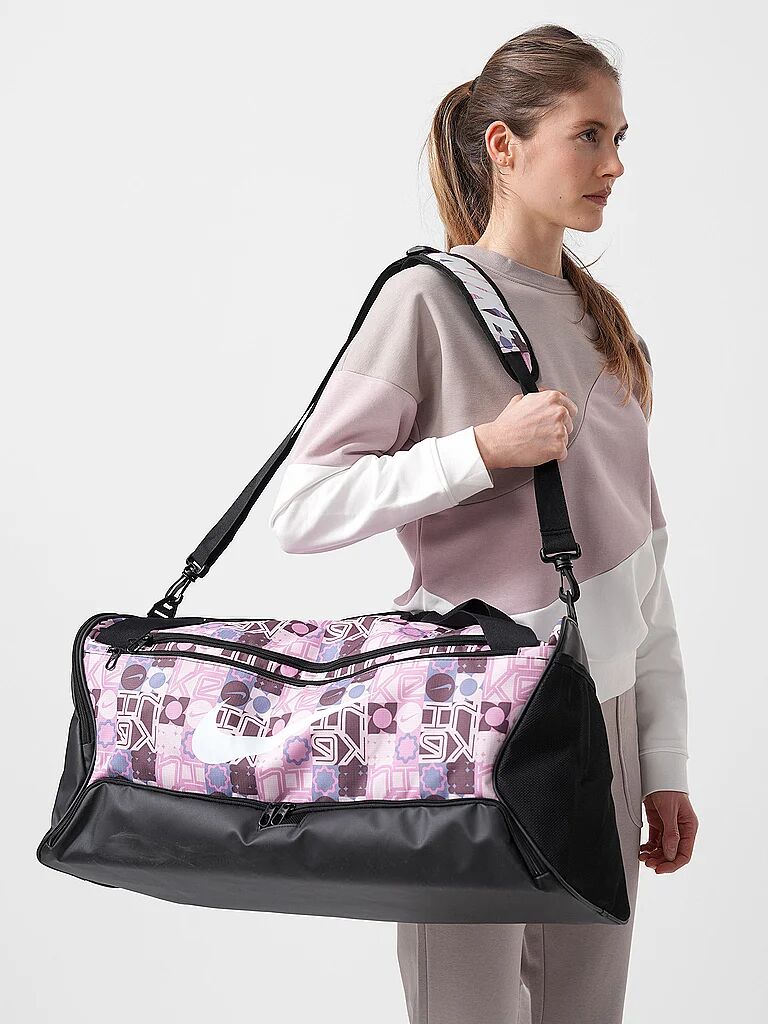 NIKE Trainingstasche Brasilia 9.5 Duffel rosa B