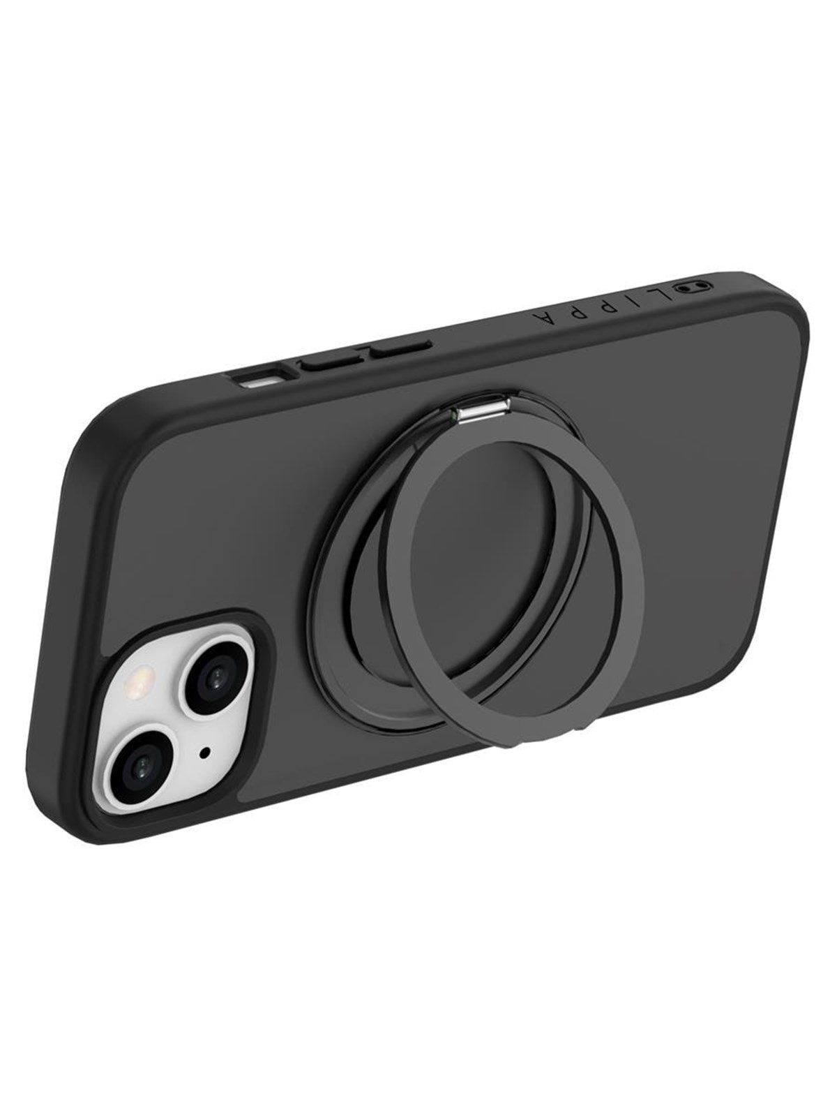 Lippa MagSafe 360 rotating iPhone 15 Cover Black
