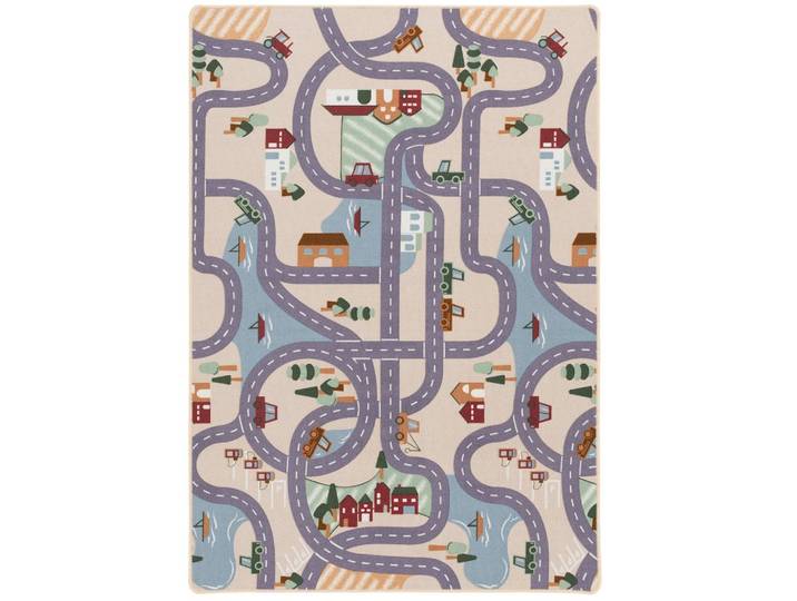 KINDER SPIEL STRASSENTEPPICH FUN TOWN