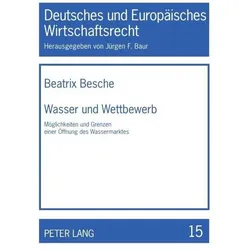 Wasser und Wettbewerb, Fachbücher von Beatrix Besche