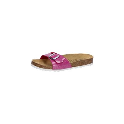 Pantolette LICO "Pantolette Bioline Once More", Damen, Gr. 42, rosa, Synthetik, Schuhe Pantolette