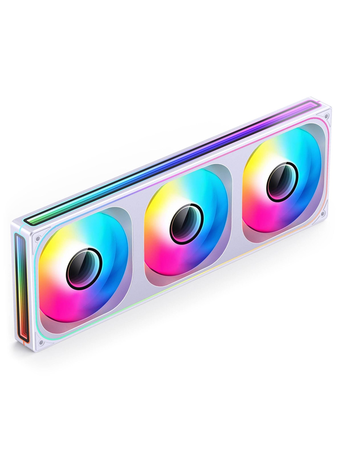 Jonsbo ZB-360 - Gehäuselüfter - 360mm - Weiß mit RGB LED - 37 dBA