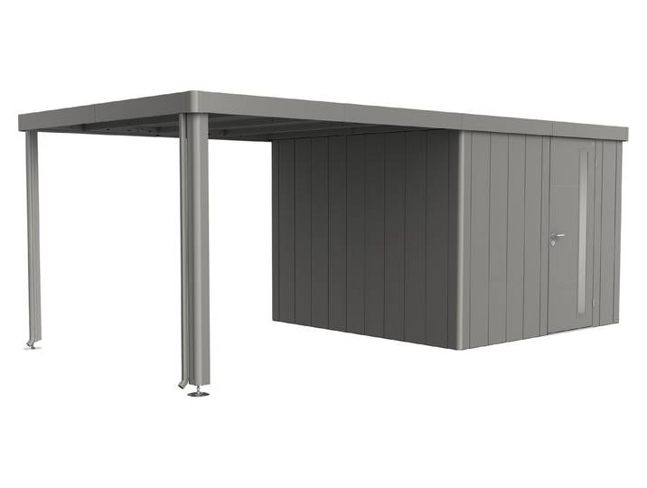 Biohort Seitendach für Gerätehaus Neo 3A/3B/3C/3D Quarzgrau