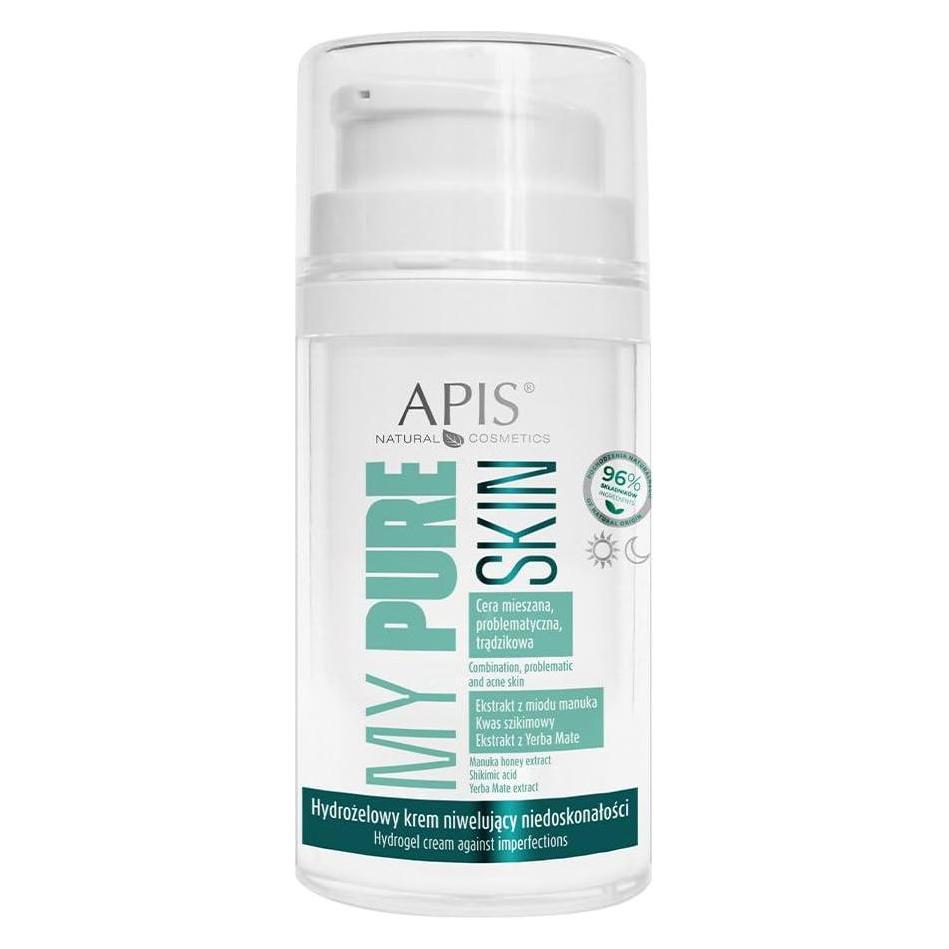 Apis Natural Cosmetics Apismy Pure Skin Hydrogel Cream Reducing Imperfections 50ml (50 ml) (50346420)