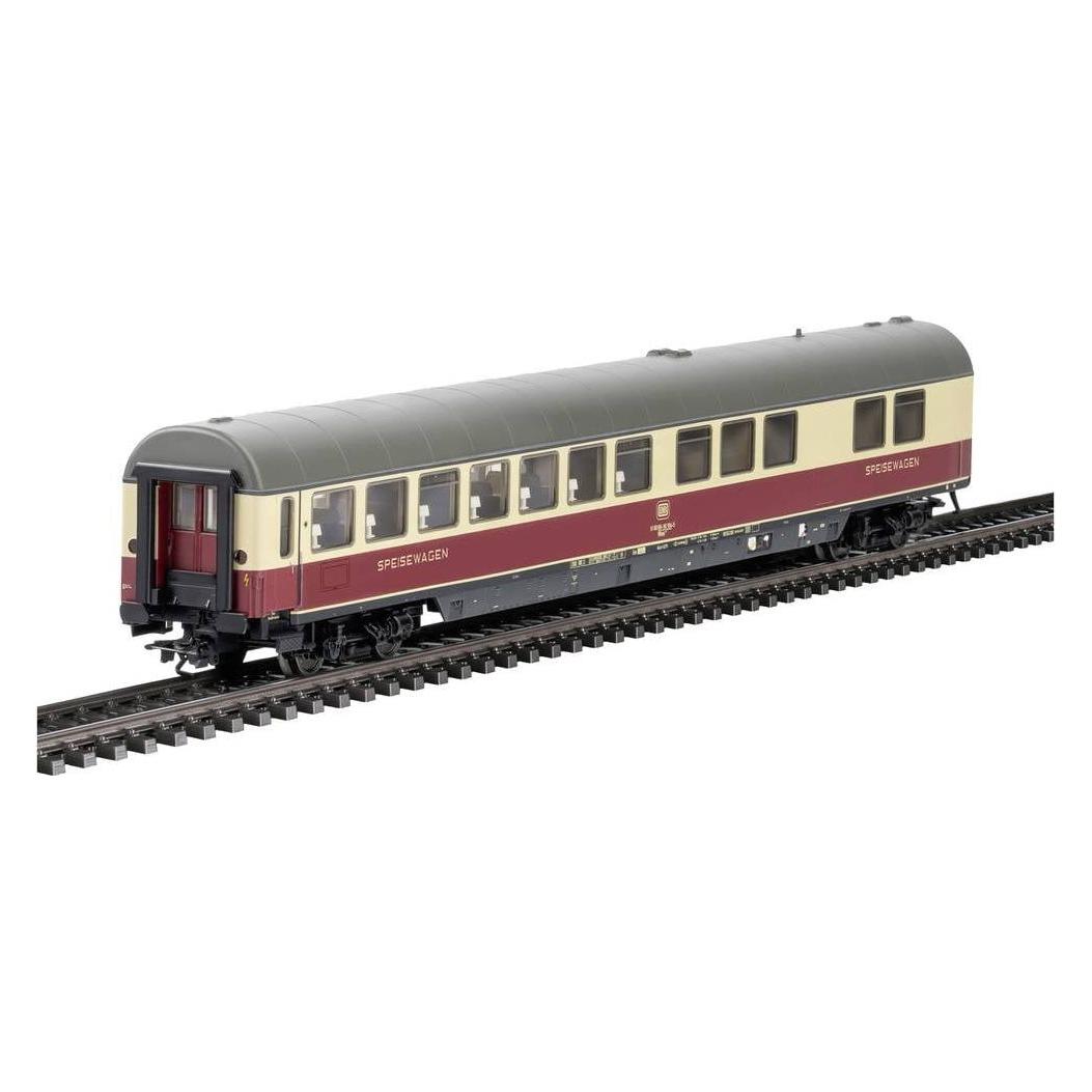 Märklin 43872 H0 Schnellzug-Speisewagen Purpurrot/Beige der DB WRmh 132 (Spur H0) (43872)