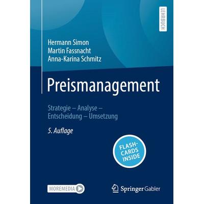 Preismanagement, Set von Hermann Simon,Martin Fassnacht,Anna-Karina Schmitz, Springer Fachmedien Wiesbaden GmbH, 978-3-658-45055-7