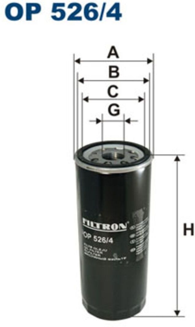 Ölfilter FILTRON OP526/4