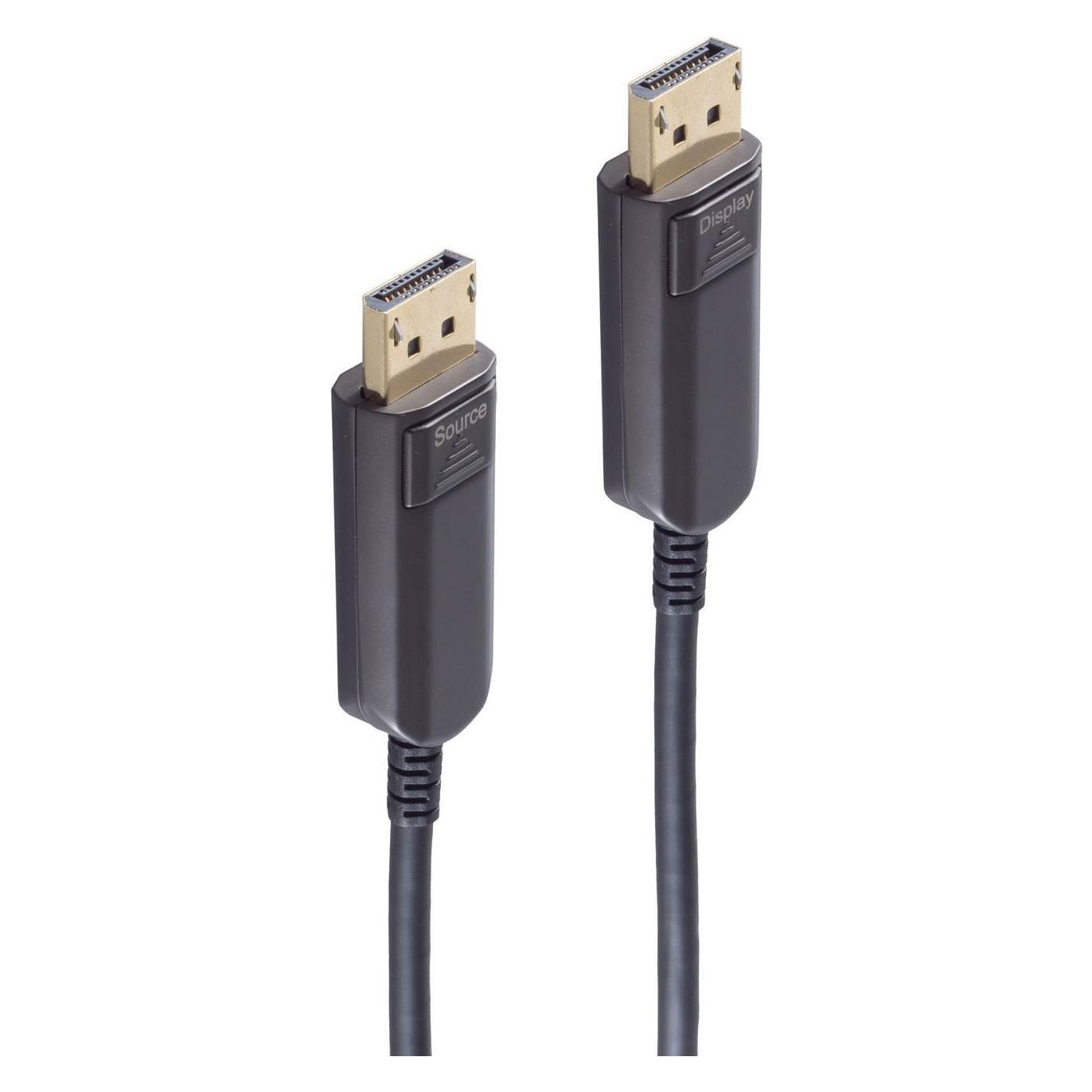 Shiverpeaks -BASIC-S--Optisches Displayport Kabel, 8K, 100,0m (100 m) (BS30-151005)