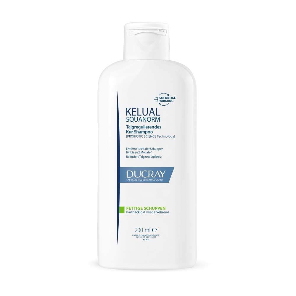 Ducray Kelual Squanorm Anti-Schuppen Shamp.fettig 200 ml Shampoo