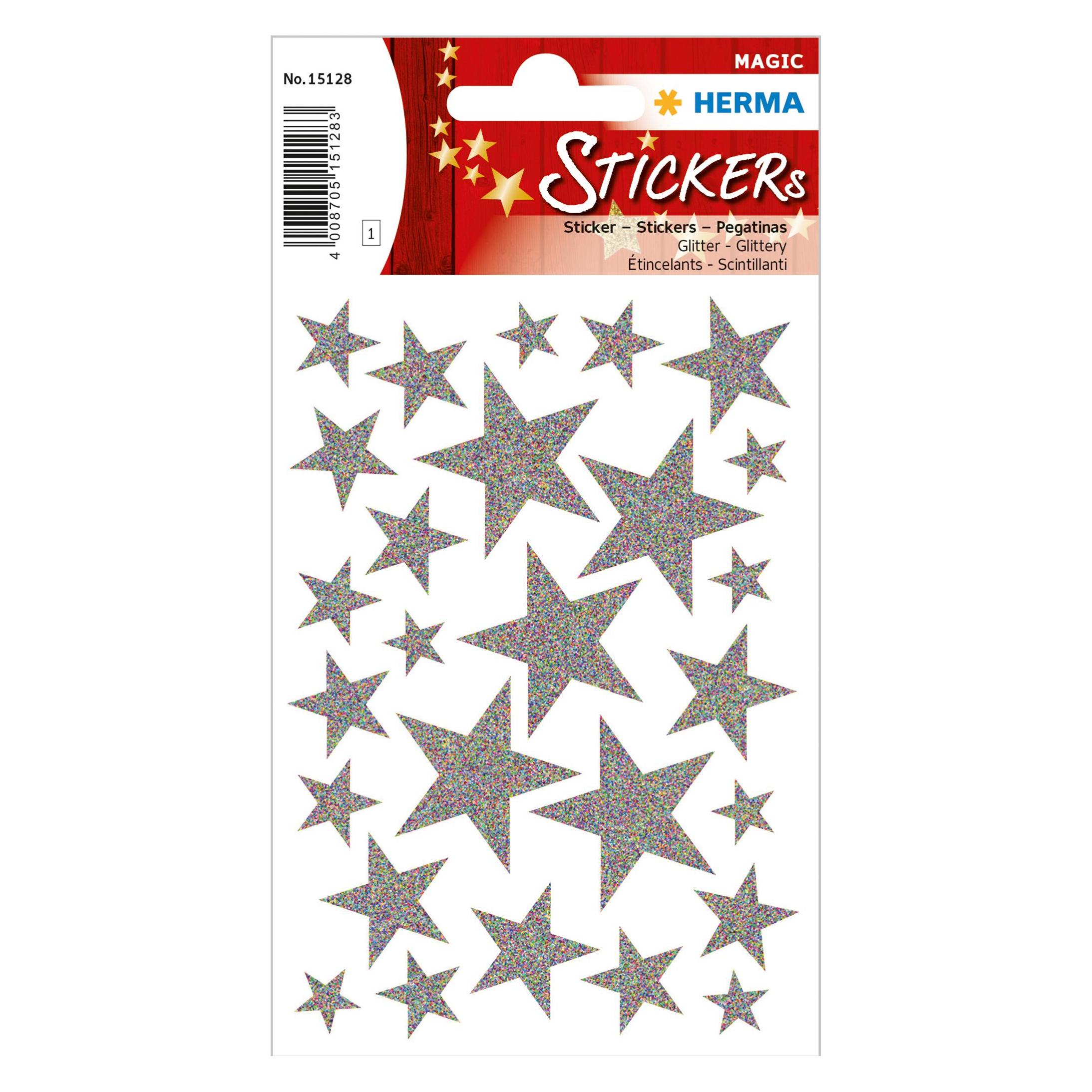 Herma Sticker Sterne (27 Sticker) (15128)