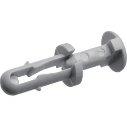 Hager L5067 Spreizniet zur Befestigung Bohrdurchmesser 6mm Klemmstärke 3-8mm halogenfrei  - 100 Stück